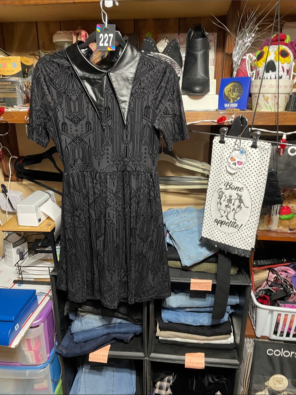 #227 size small Killstar mini dress